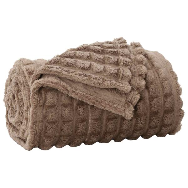 Wohndecken 6 stk. Kamel 270 x 240 cm 10.32 kg Fleece
