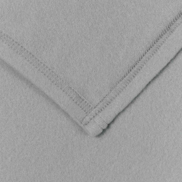 Wohndecke Grau 170 x 130 cm 0.33 kg Fleece