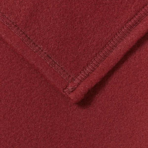 Wohndecke Bordeauxrot 200 x 150 cm 0.45 kg Fleece