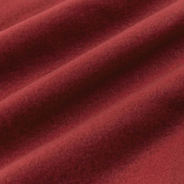 Überwurfdecke Bordeauxrot 240 x 220 cm Fleece
