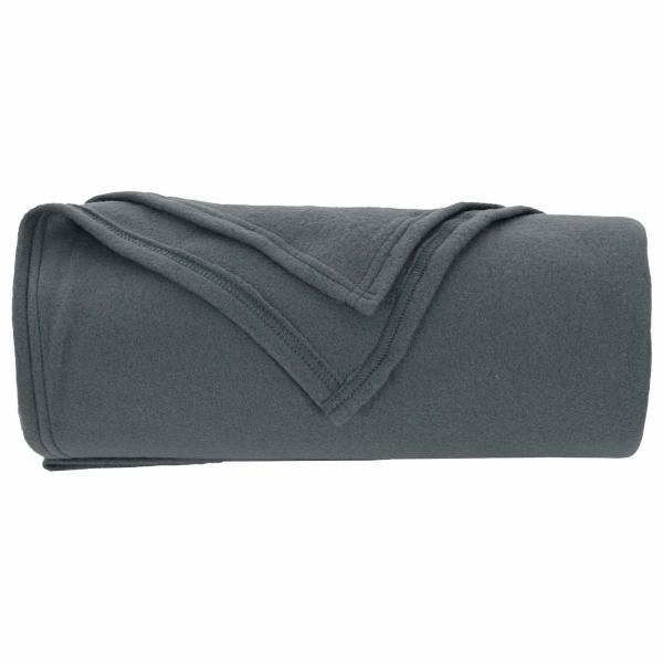 Wohndecken 6 stk. Dunkelgrau 200 x 150 cm 2.61 kg Fleece