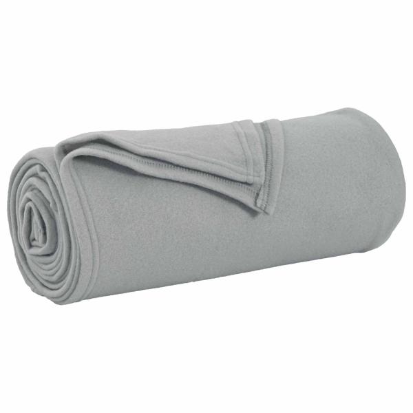 Wohndecken 6 stk. Grau 170 x 130 cm 1.86 kg Fleece