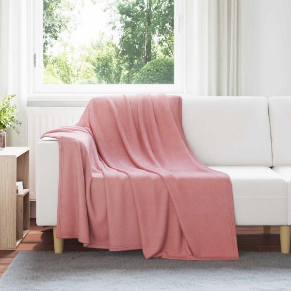 ARDEBO.de - Wohndecken 6 stk. Rosa 200 x 150 cm 2.52 kg Fleece