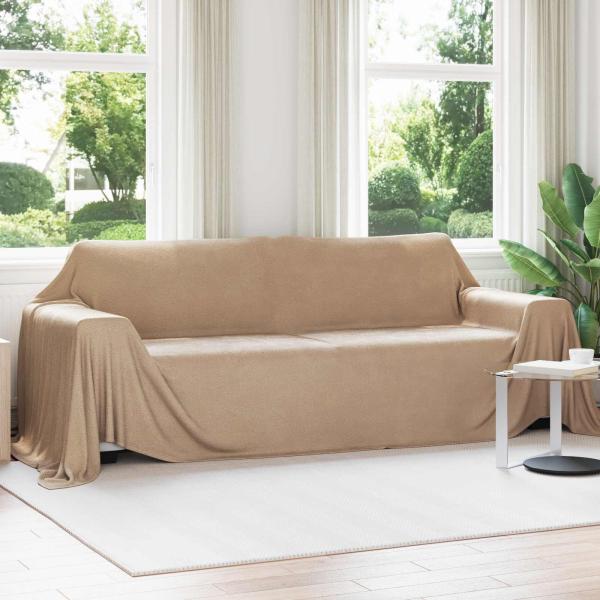 ARDEBO.de - Wohndecken 6 Stk. Kamel 350 x 270 cm 8.09 Fleece