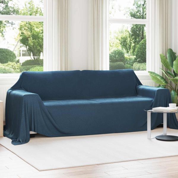 ARDEBO.de - Wohndecken 6 stk. Marineblau 350 x 270 cm 8.09 kg Fleece