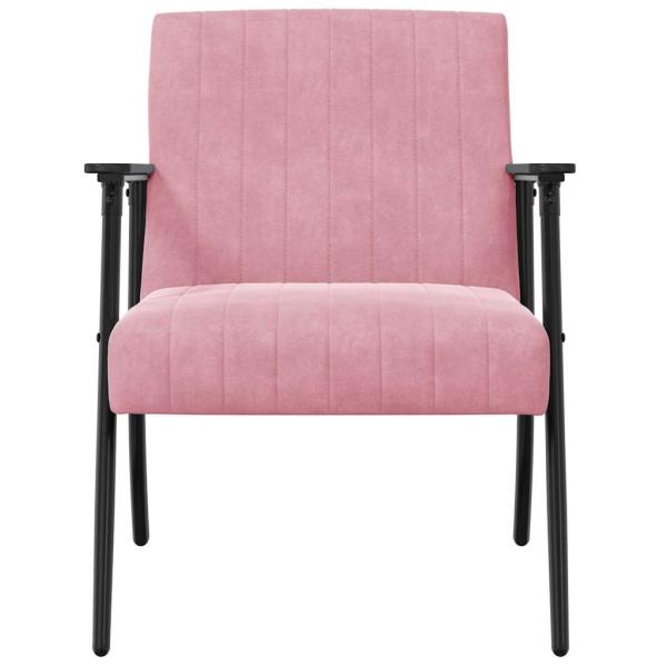 Sessel Rosa Samt