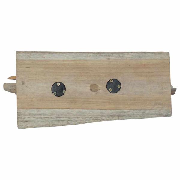 Weihnachtsstern Braun 43,5 x 13,5 x 59 cm Massivholz Teak
