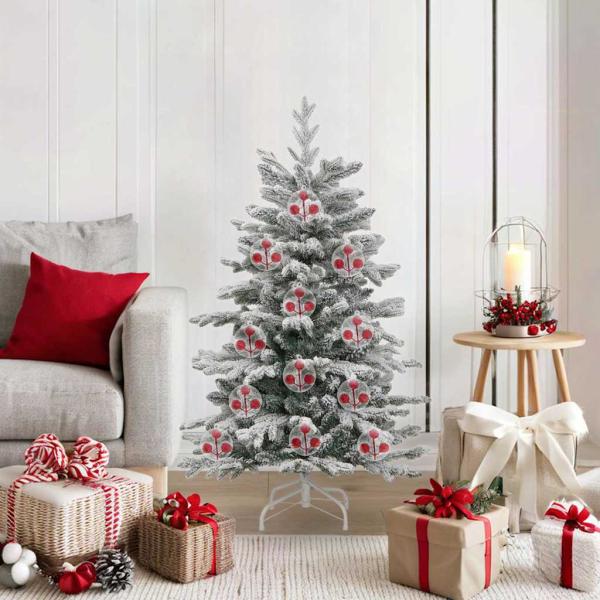 ARDEBO.de - Weihnachtskugel-Set 25 stk. Transparent Ø 10 cm Kunststoff