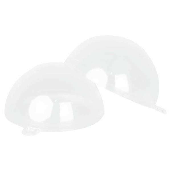 Weihnachtskugel-Set 100 stk. Transparent Ø 8 cm Kunststoff