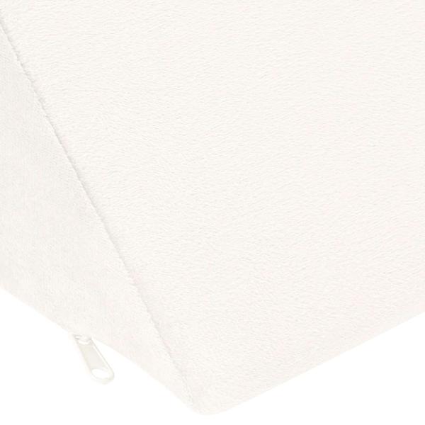 Beinkissen Uni Weiß 68 x 25 x 21,5 cm PU-Schaum
