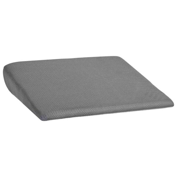 Sitzkissen Grau 39 x 38 x 8,5 cm PU-Schaum