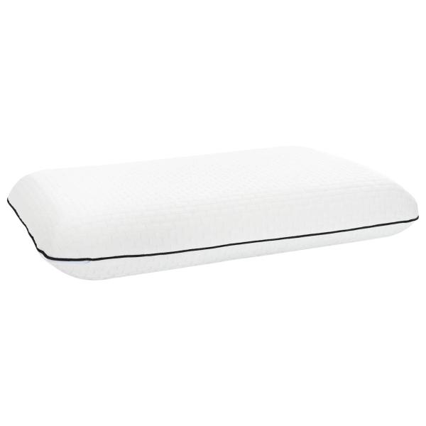 Schlafkissen 30 x 50 x 9 cm Mittel Gelschaum Weiß