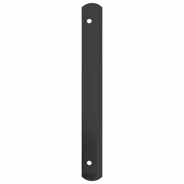 Fenstergitter 76 x 30 cm Pulverbeschichteter Stahl Schwarz