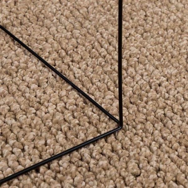 Innen- und Außenteppich AGIRA Natur Ø 200 CM Polyester
