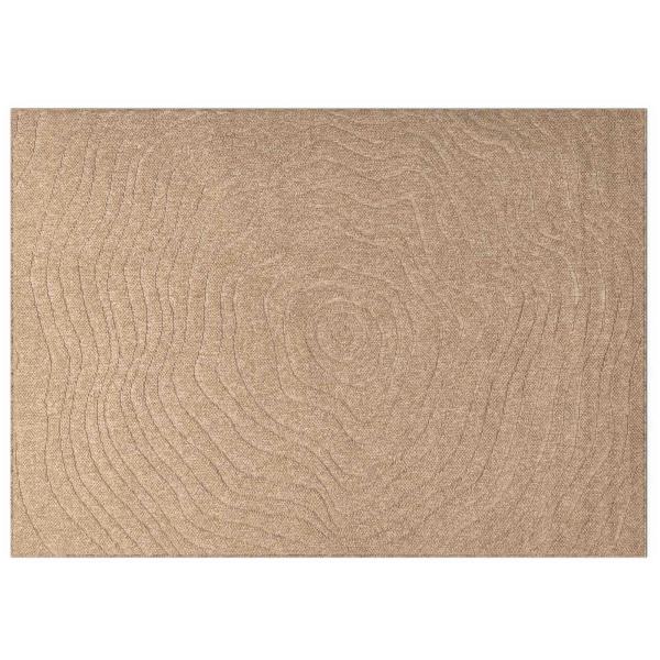 Innen- und Außenteppich AGIRA Natur 340 x 240 cm Polyester