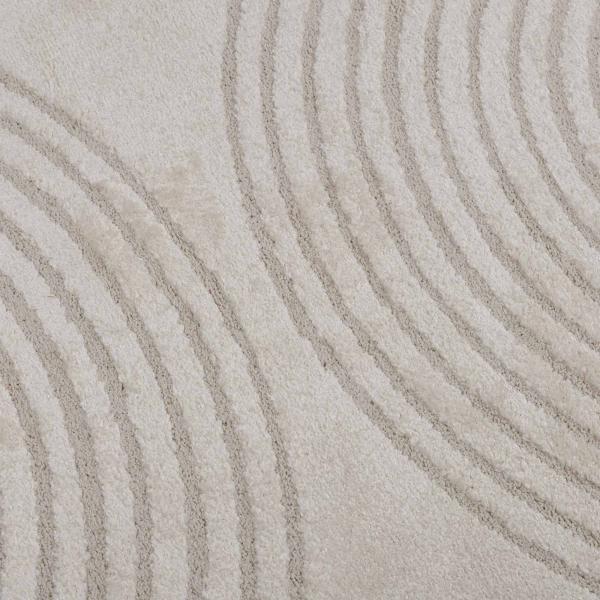 Bereichsteppiche Quadratisch GALATI Creme 120 x 120 cm