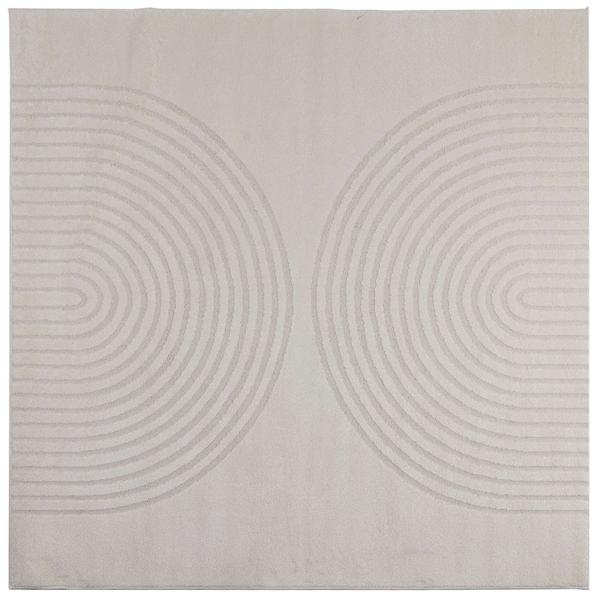 Innenteppich GALATI Creme 240 x 240 cm Polyester