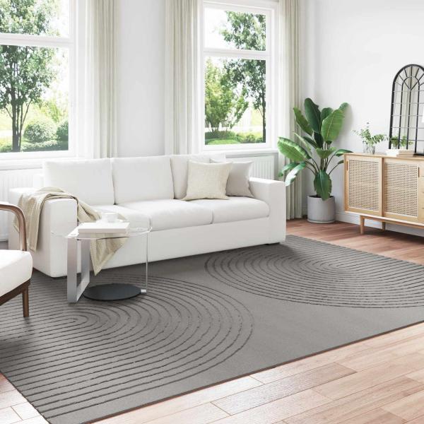 ARDEBO.de - Innenteppich GALATI Grau 280 x 200 cm Polyester