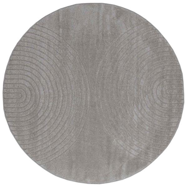 Innenteppich GALATI Grau Ø 160 CM Polyester