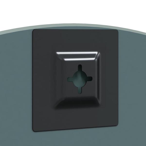 Wandspiegel Rund Ø 40 cm Gehärtetes Glas