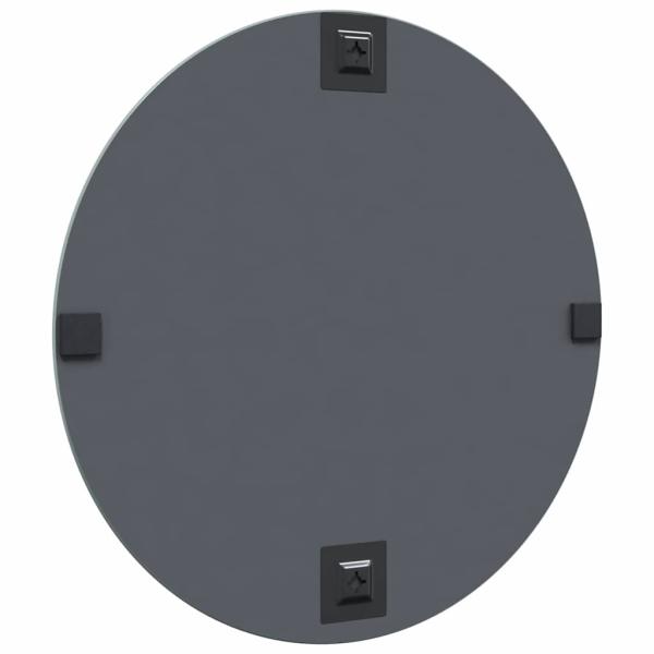 Wandspiegel Rund Ø 60 cm Gehärtetes Glas