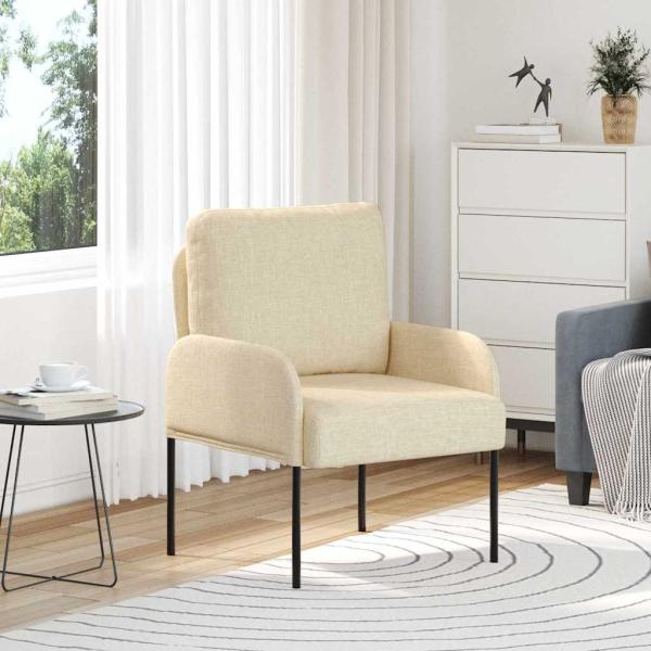 ARDEBO.de - Sofas mit Kissen 55cm Creme Sperrholz
