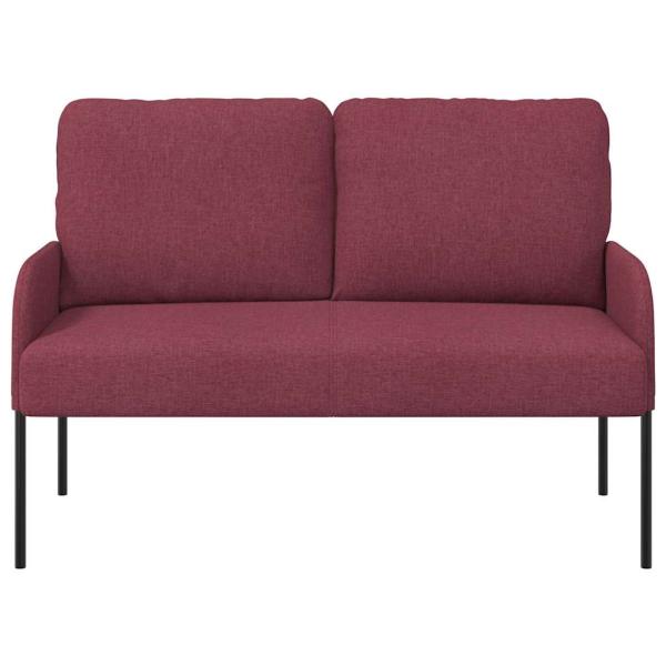 Sofas mit Kissen 110cm Weinrot Sperrholz
