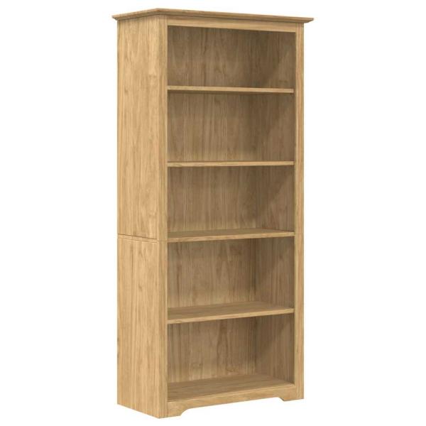 Bücherregal BODO 5 Ebenen 82 x 40 x 173 cm Holzwerkstoff