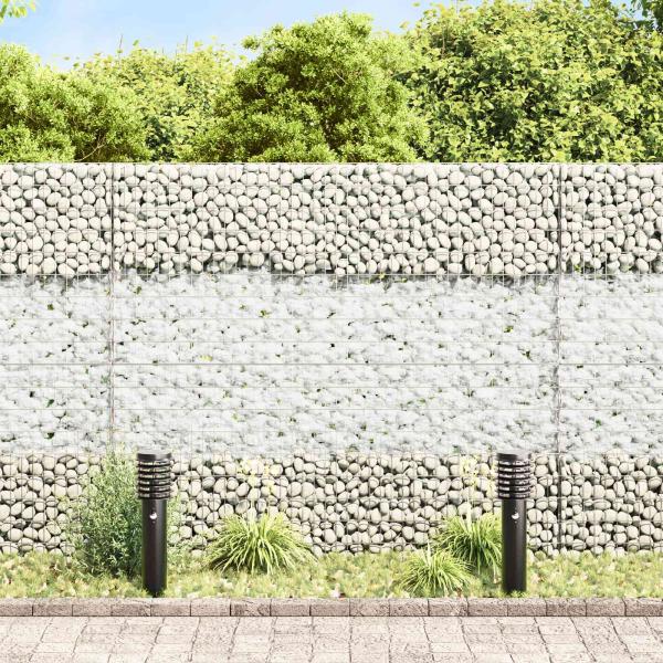 ARDEBO.de - Gartensteine Weiß 12 cm Glas