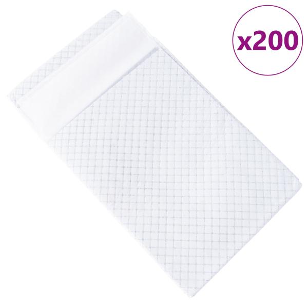 Vliesstoff Haustier Trainingspad 200 stk. 120 x 80 cm
