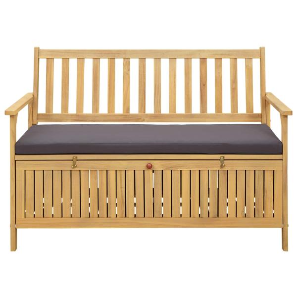 Garten-Aufbewahrungsbank 2 -Seater 120 x 63 x 84 cm Rechteckig