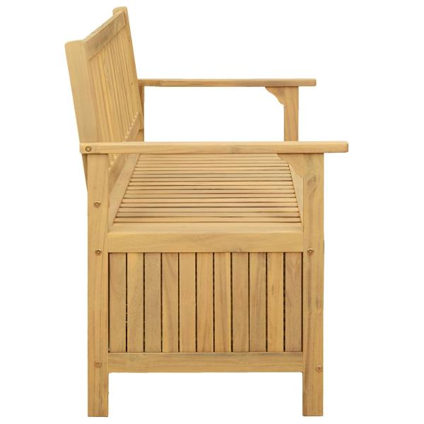Garten-Aufbewahrungsbank 2 -Seater 120 x 63 x 84 cm Rechteckig