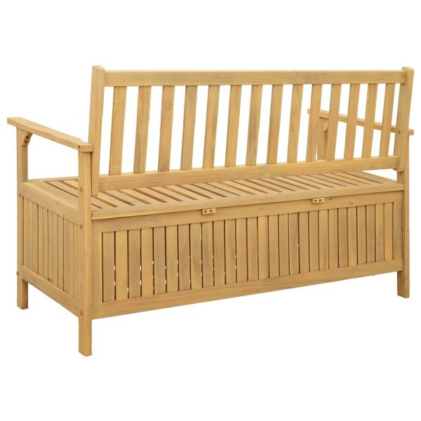 Garten-Aufbewahrungsbank 2 -Seater 120 x 63 x 84 cm Rechteckig