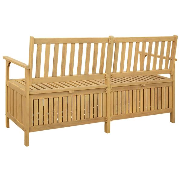 Garten-Aufbewahrungsbank 2 -Seater 148 x 63 x 84 cm Rechteckig