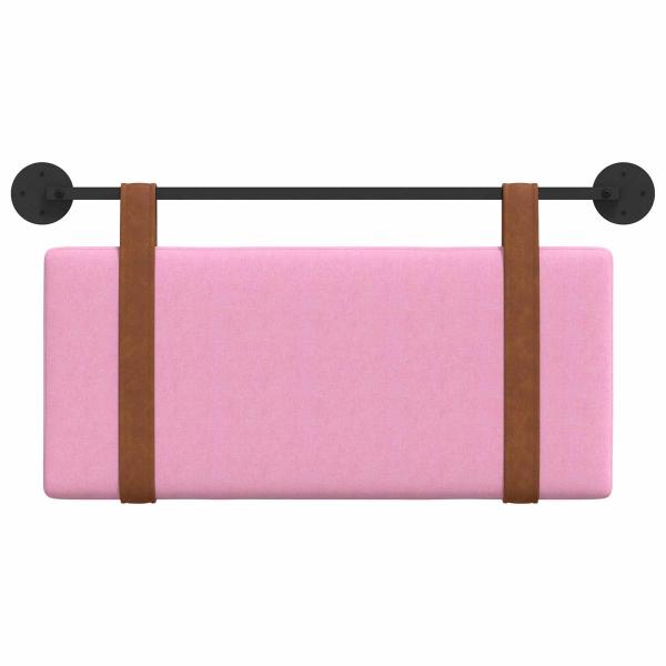 Hängendes Kopfteil Rosa Antikes PU