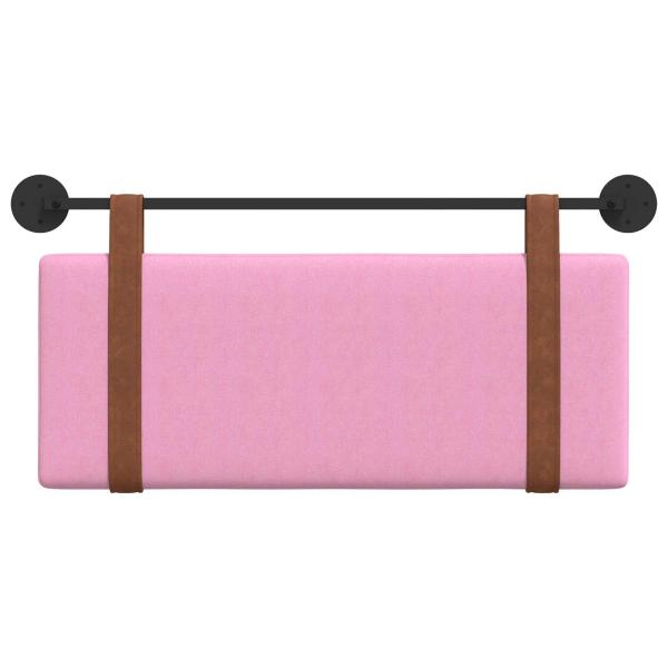 Hängendes Kopfteil Rosa Antikes PU
