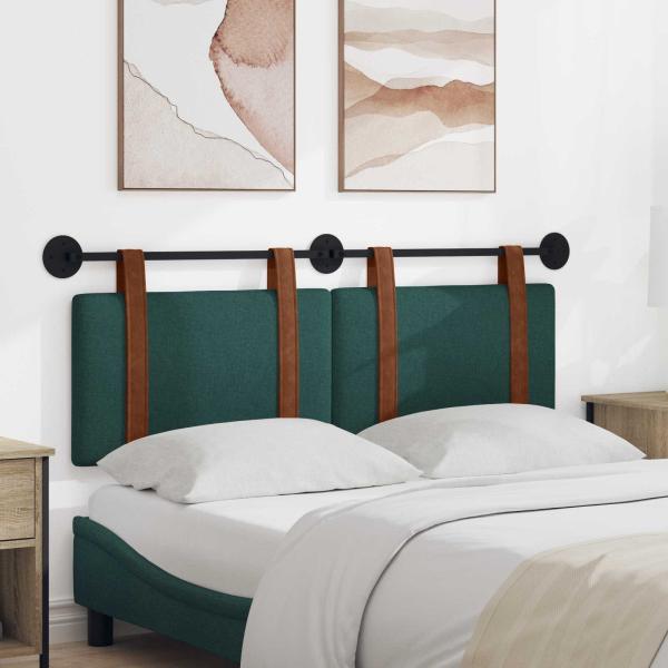 ARDEBO.de - Hängevorderseite Uni Dunkelgrün 130 x 55 x 5 cm Antikes PU