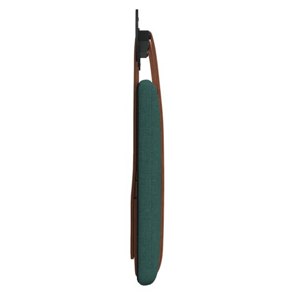 Hängevorderseite Uni Dunkelgrün 130 x 55 x 5 cm Antikes PU
