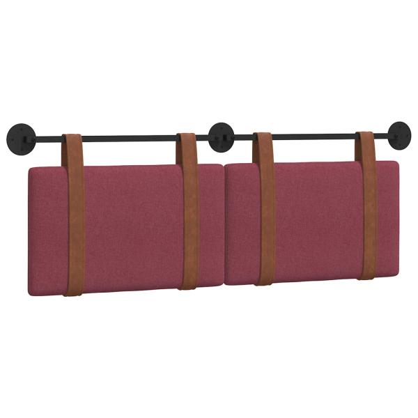 Hängevorderseite Uni Weinrot 150 x 55 x 5 cm Antikes PU