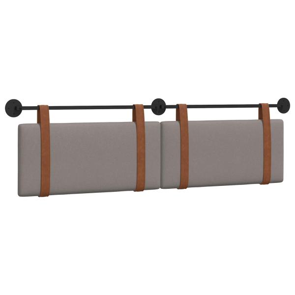 Hängendes Kopfteil Taupe Antikes PU