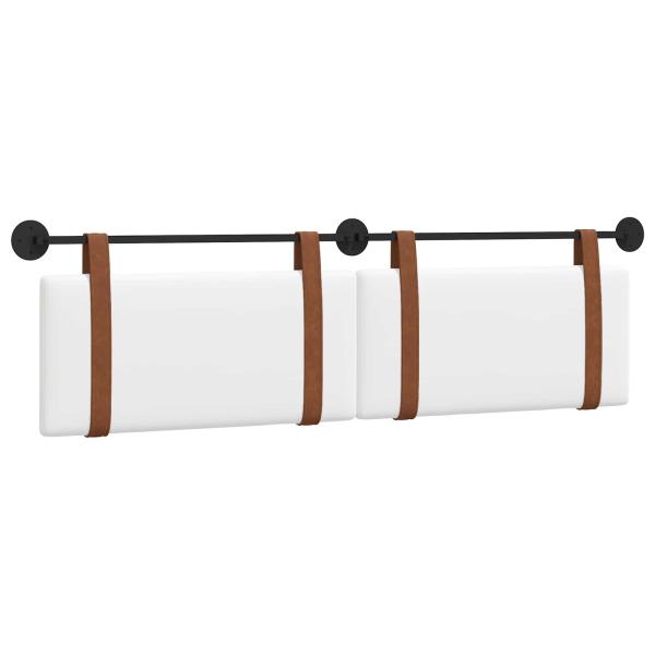 Hängevorderseite Wandmontiert Weiß 190 x 55 x 5 cm Antikes PU