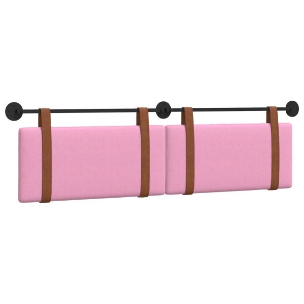 Hängevorderseite Wandmontiert Rosa 190 x 55 x 5 cm Antikes PU