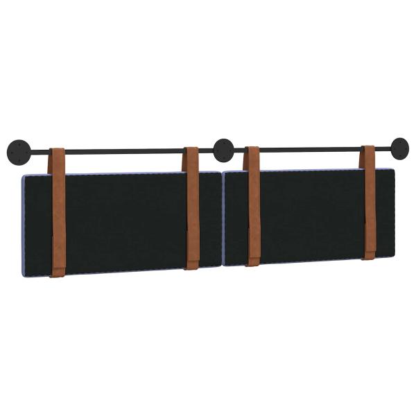 Hängevorderseite Uni Jeans blau 190 x 55 x 5 cm Antikes PU