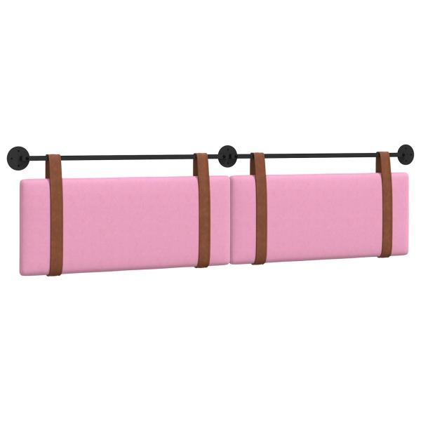 Hängendes Kopfteil Rosa Antikes PU