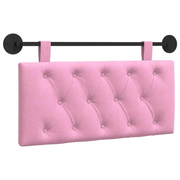 Hängendes Kopfteil Rosa Stoff