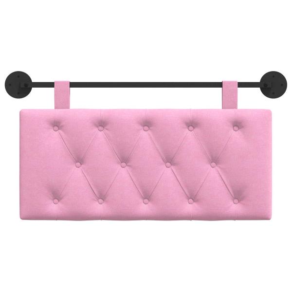 Hängendes Kopfteil Rosa Stoff