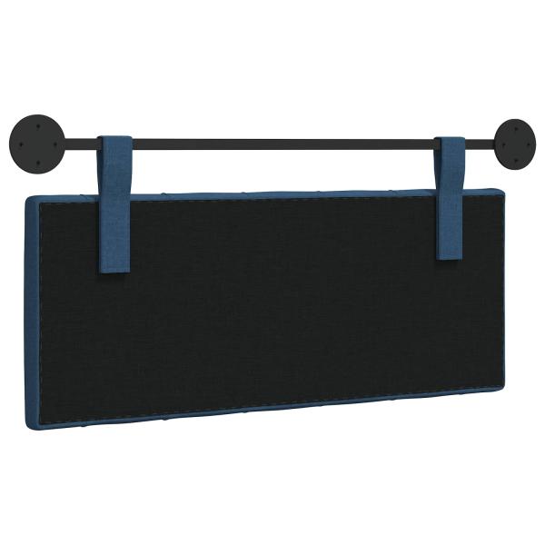 Hängendes Kopfteil Blau Stoff