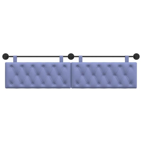 Hängendes Kopfteil Jeans blau Stoff