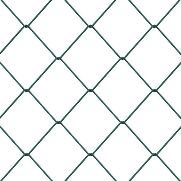 Maschendrahtzaun Grün 2 x 10 m Stahl