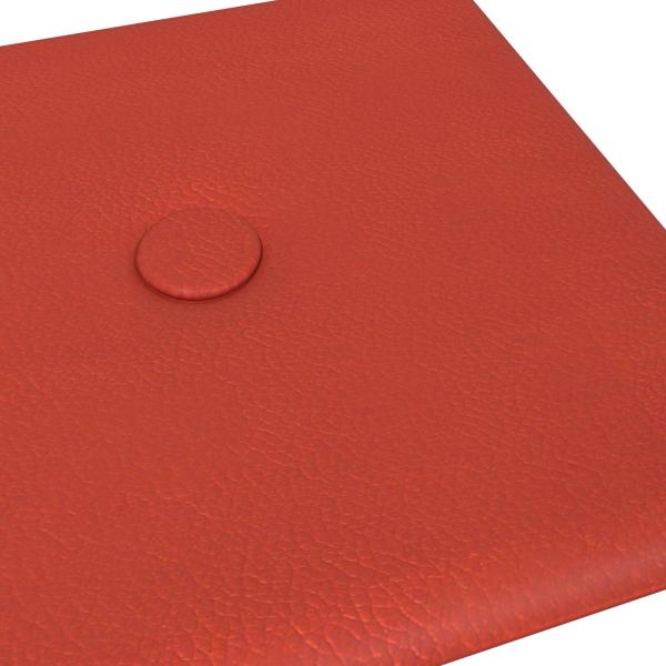Wandkopfteilen 12 Stk. Rot Kunstleder